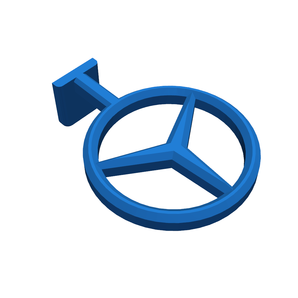 Мини логотип Mercedes