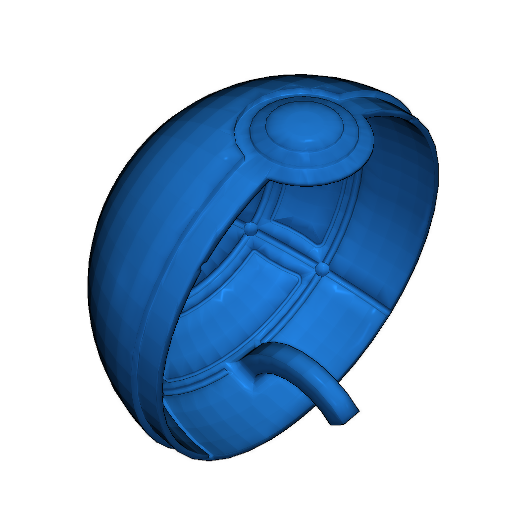Покебол для печати и сборки