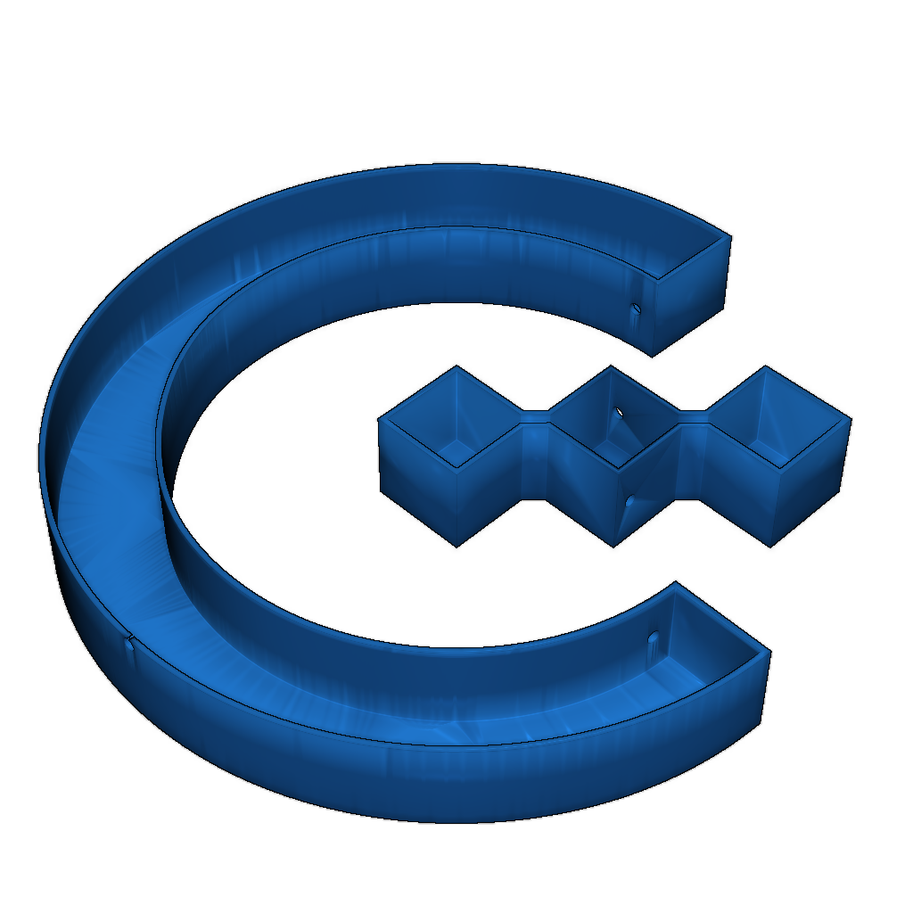 Лампа логотипа Open Labs