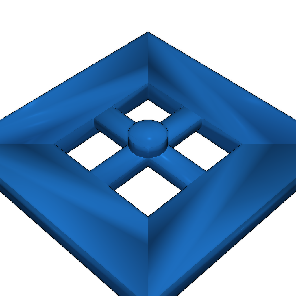 Модель Lego Custom для OpenSCAD