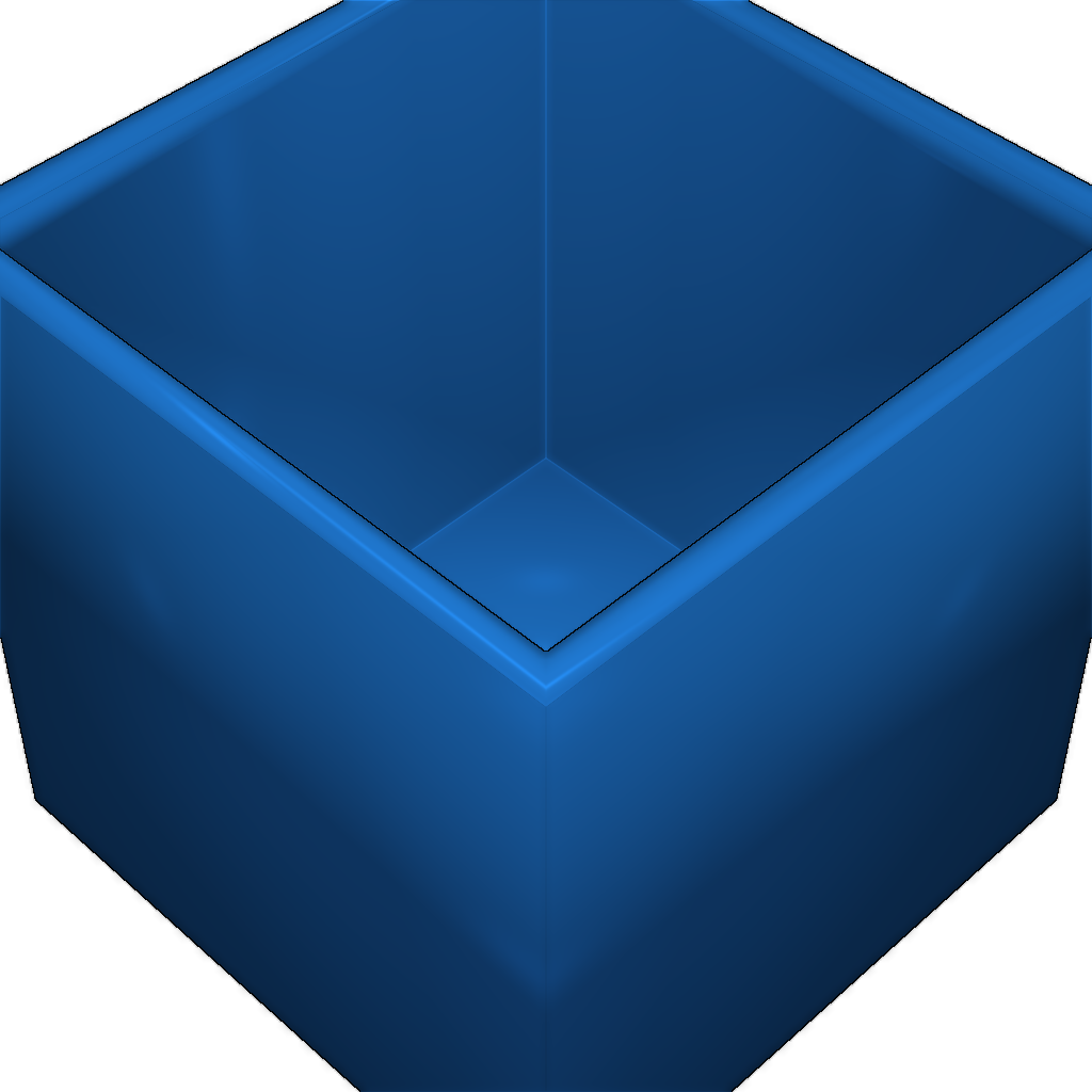 Калибровочный открытый ящик