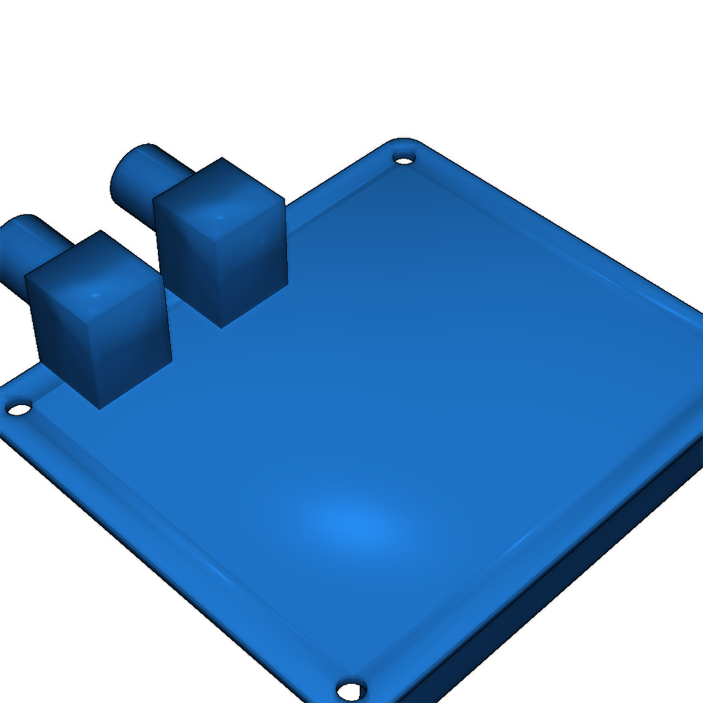 3D модель Raspberry Pi 3 с Hifiberry DAC+