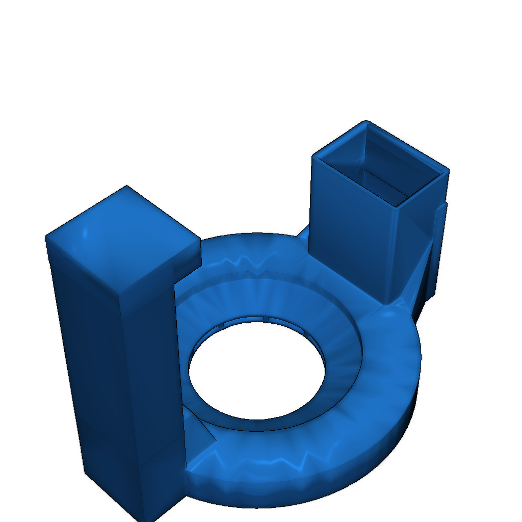 Трубка вентилятора для Anet A6 с крепежом