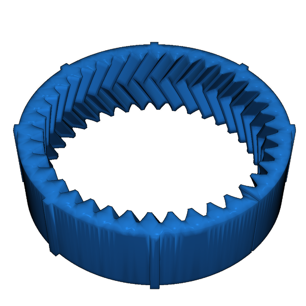 Композитный планетарный редуктор NEMA 17 (37:1 или 49.3:1)