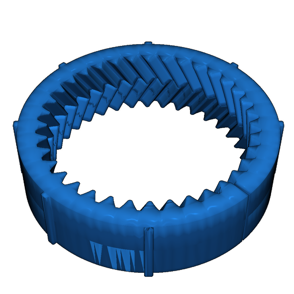 Композитный планетарный редуктор NEMA 17 (37:1 или 49.3:1)