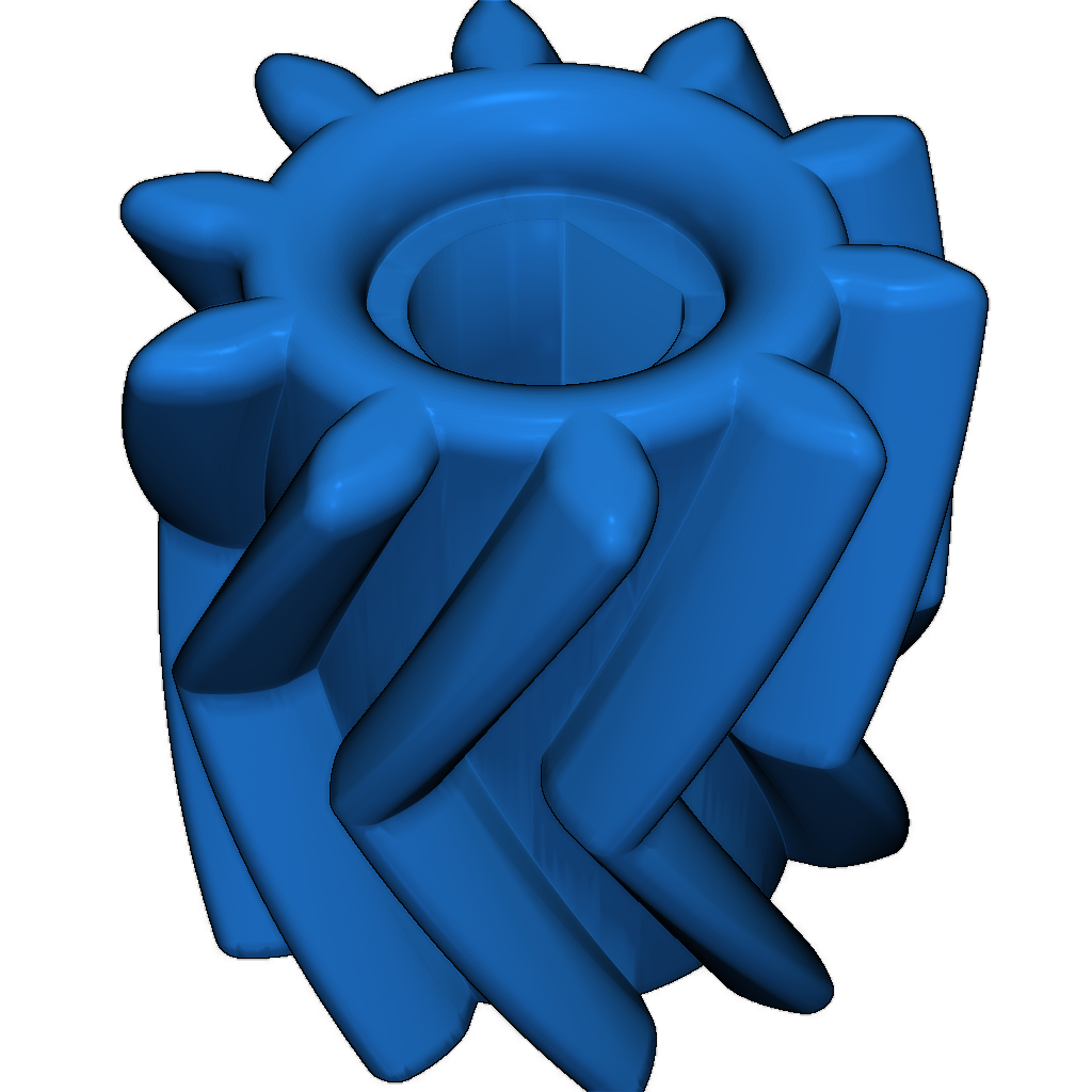 Композитный планетарный редуктор NEMA 17 (37:1 или 49.3:1)