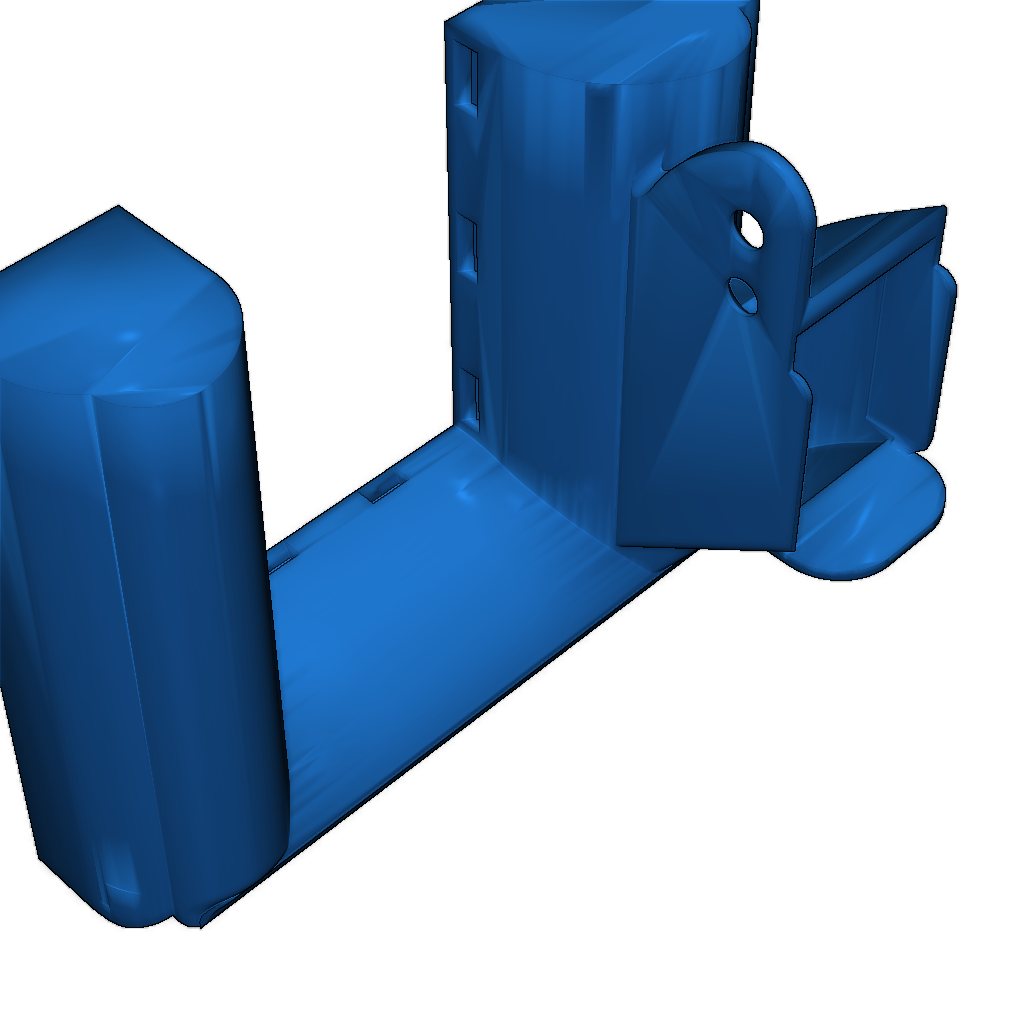 Открытый вентилятор для Anet A6 с LED подсветкой