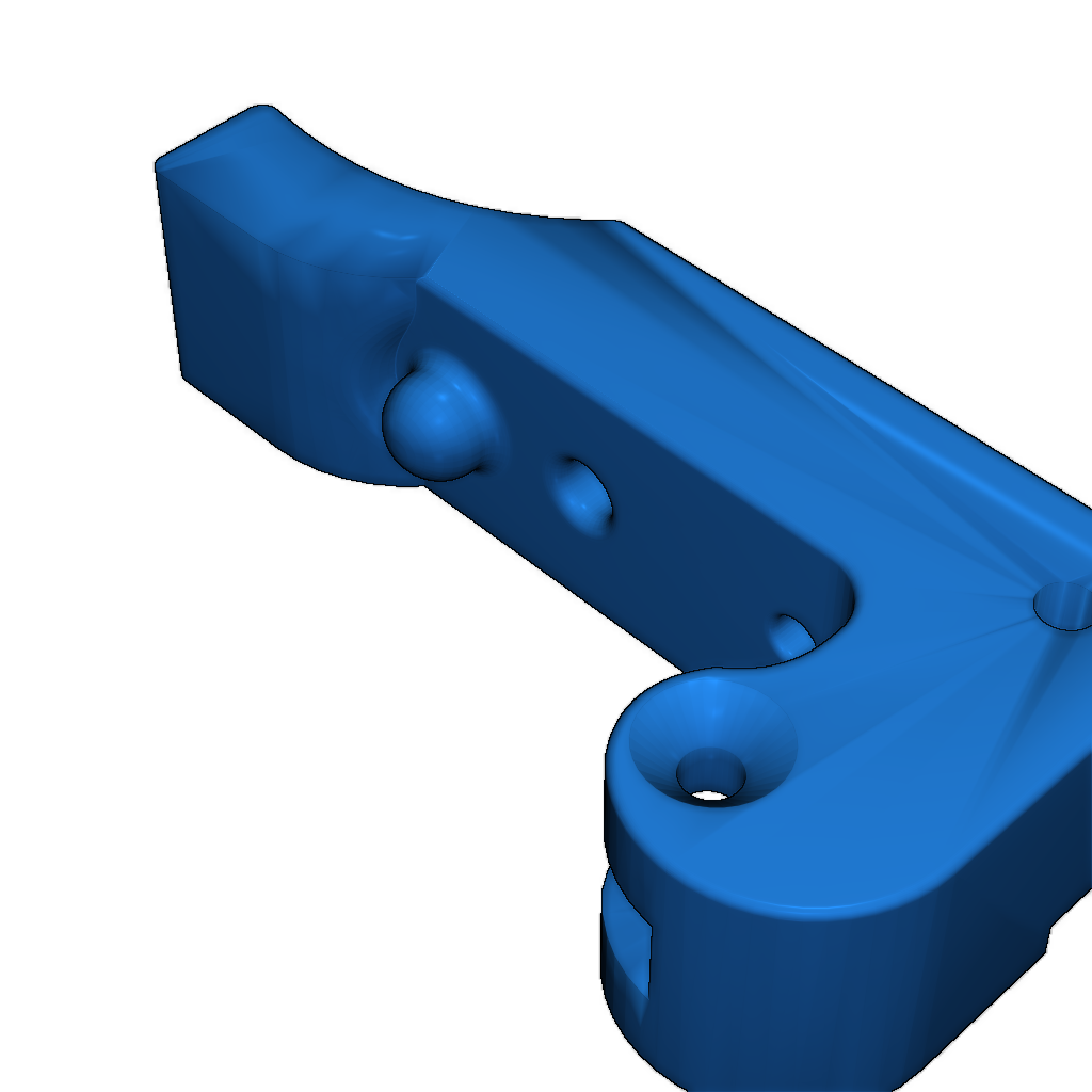 Экструдер с открытой крышкой V2