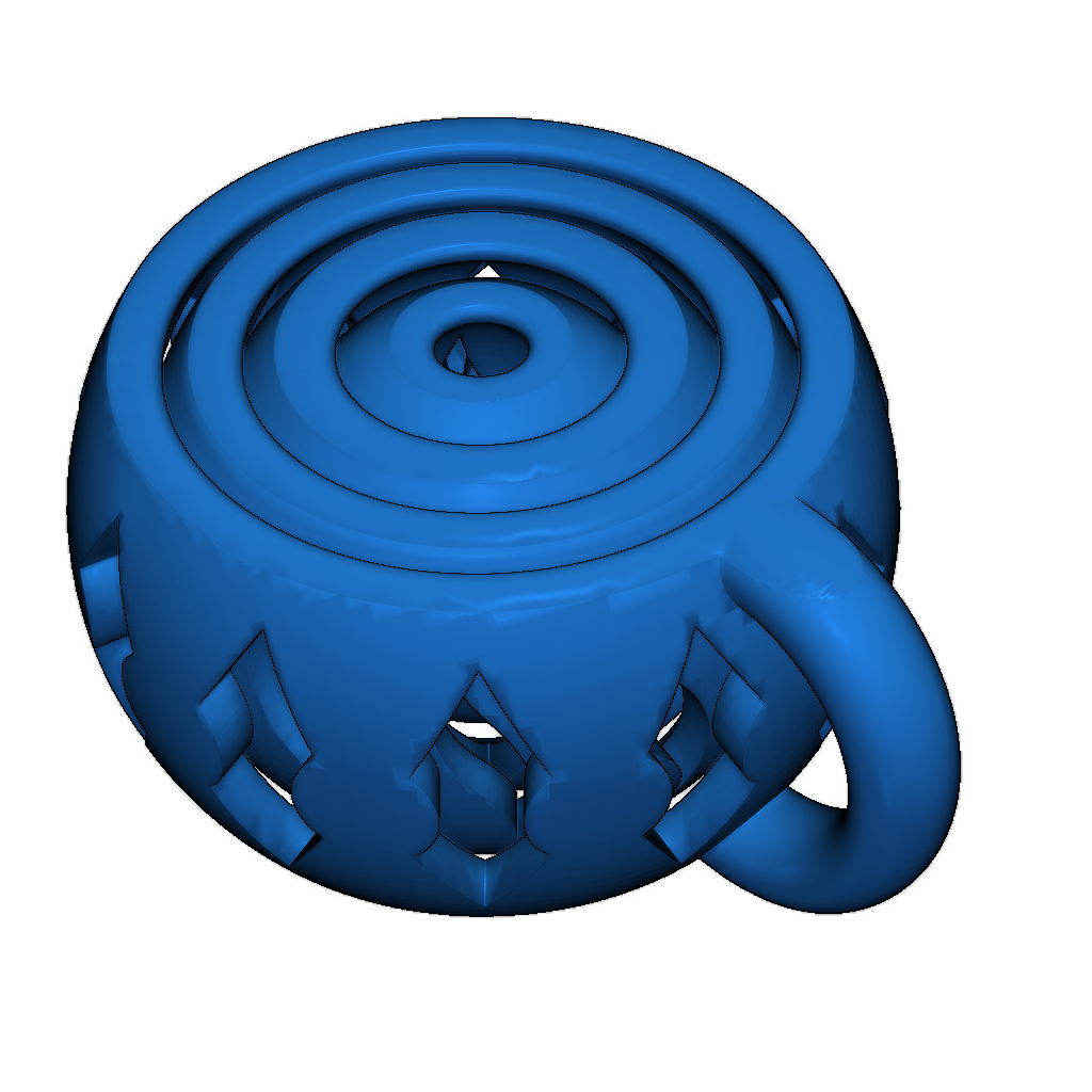 Гироскопический ключевой брелок с открытыми кольцами