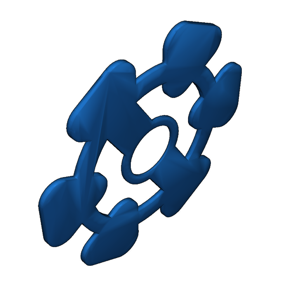 Безрамочный спиннер