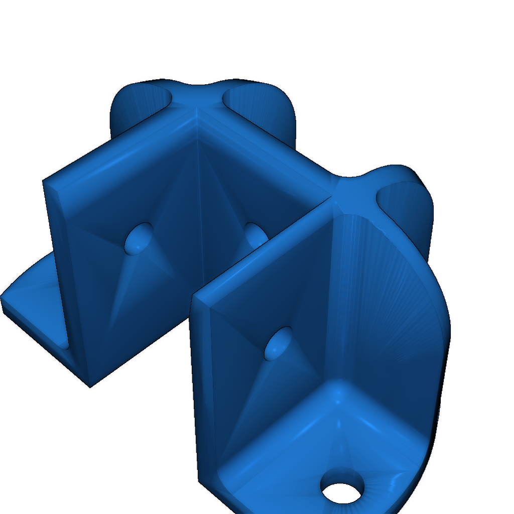 Вертикальные монтажные аксессуары для Open Beam