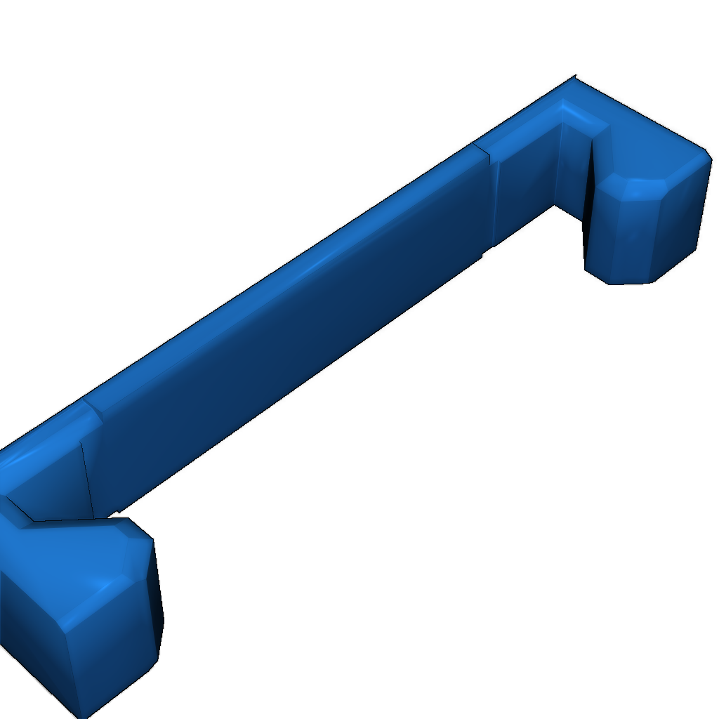 Открытая цепочка для кабелей с клипсами для Anet A8 и Prusa