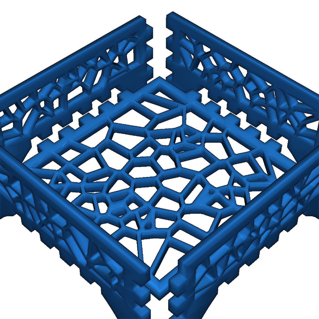 Держатель для коастеров с Вороной узором