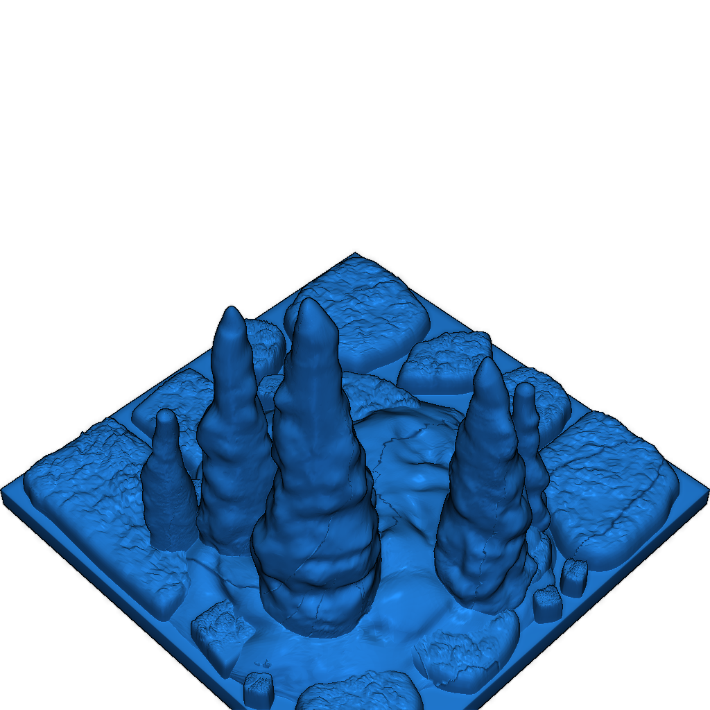 Плитка для пола сталактитов OpenForge 2.0