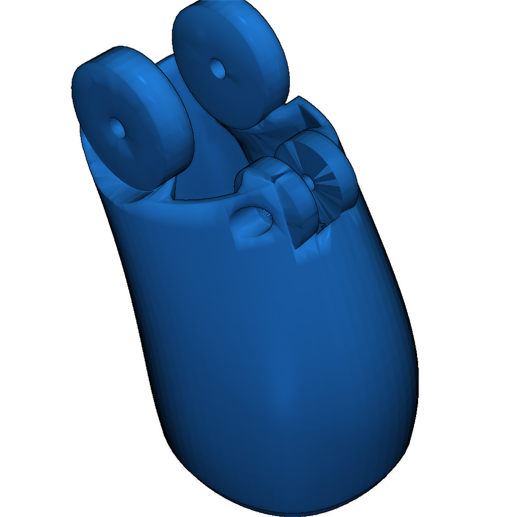Ноги робота Damian (InMoov)