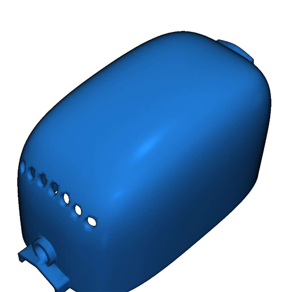 3D печатный внешний мотор для радиоуправляемых лодок