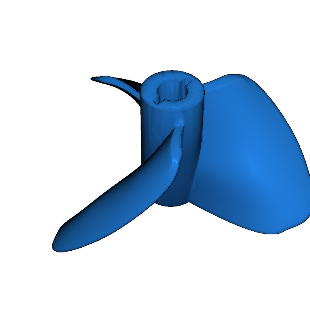 3D печатный внешний мотор для радиоуправляемых лодок