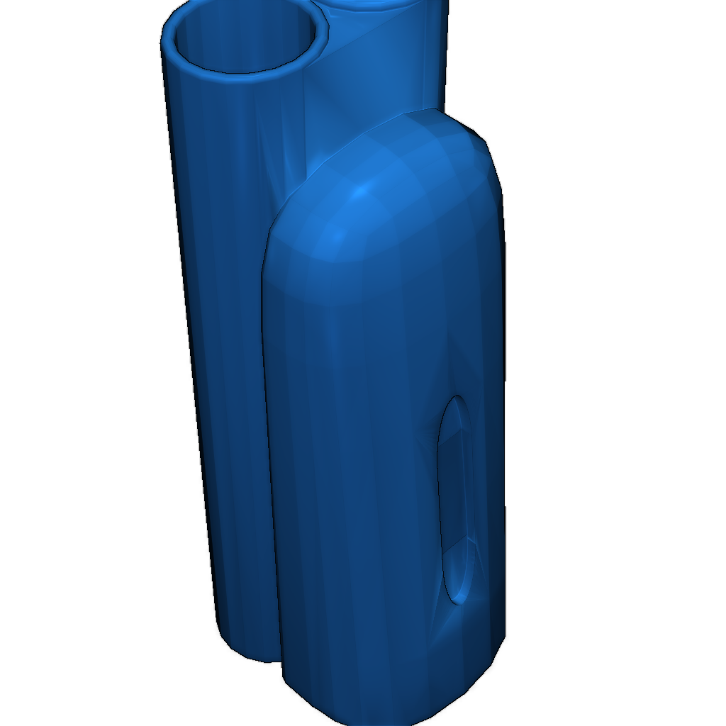 Модель ружья с разъемным стволом