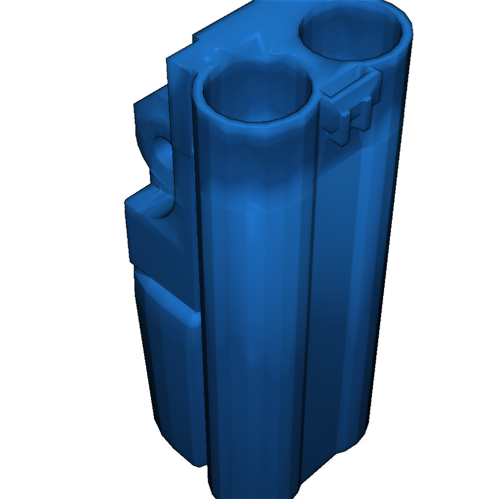 Модель ружья с разъемным стволом