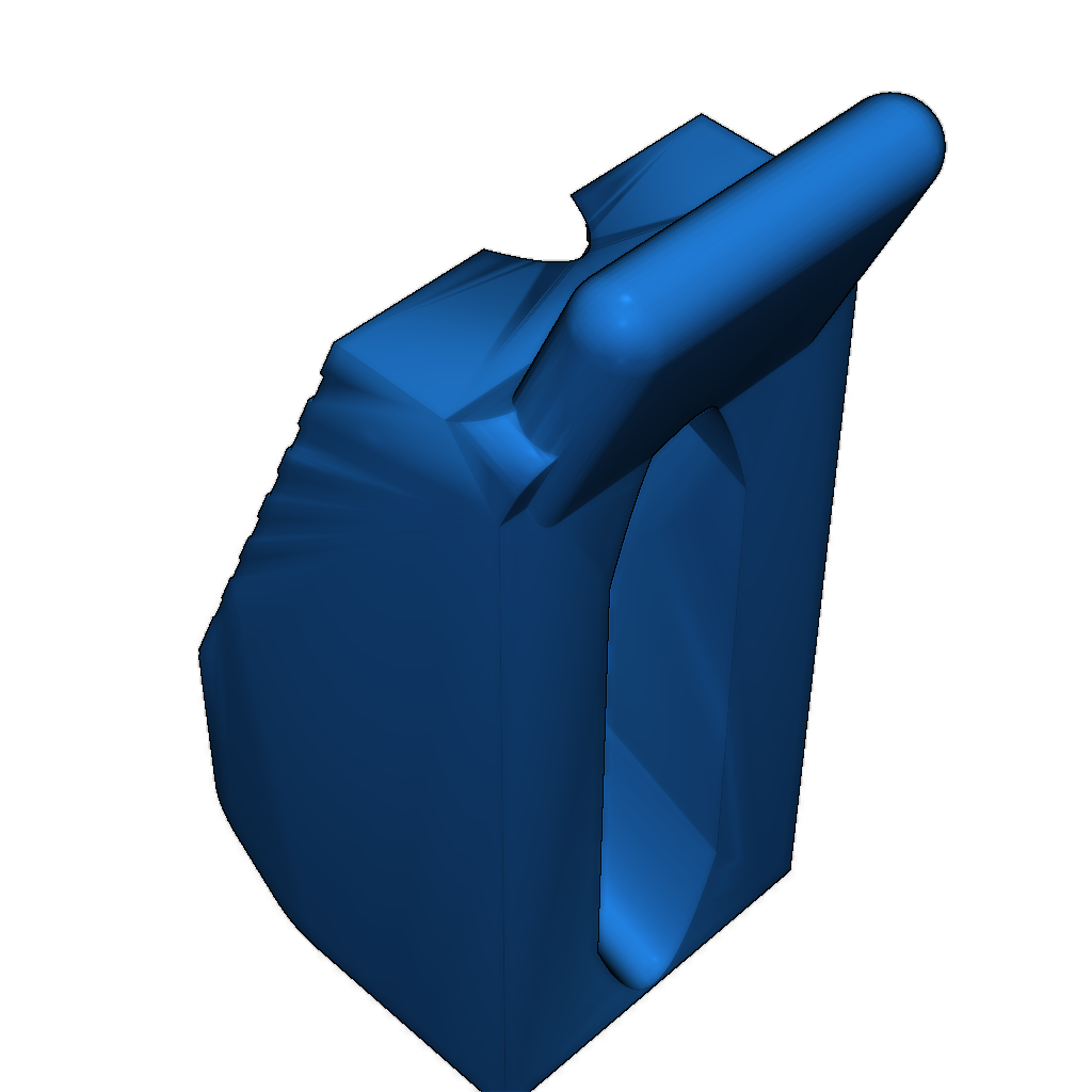 Модель ружья с разъемным стволом