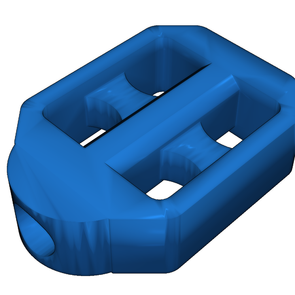 Открытая 3D-модель велосипедного педали, соответствующая стандарту CEN