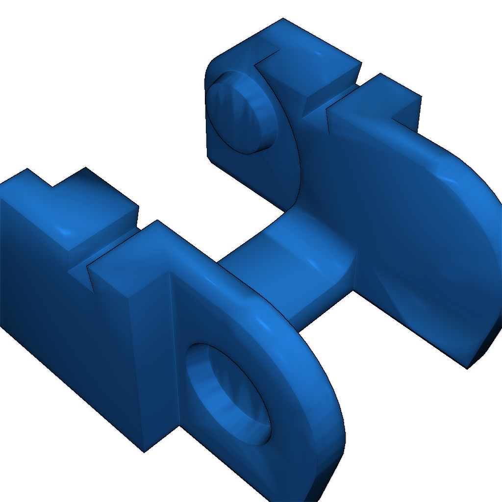 Открытая цепь для кабелей с простым печатью
