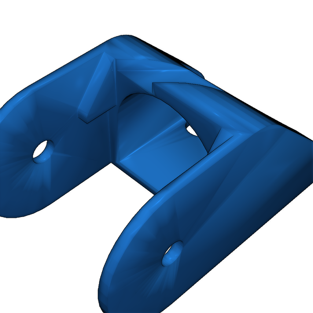 Открытая цепь для кабелей с несколькими концами