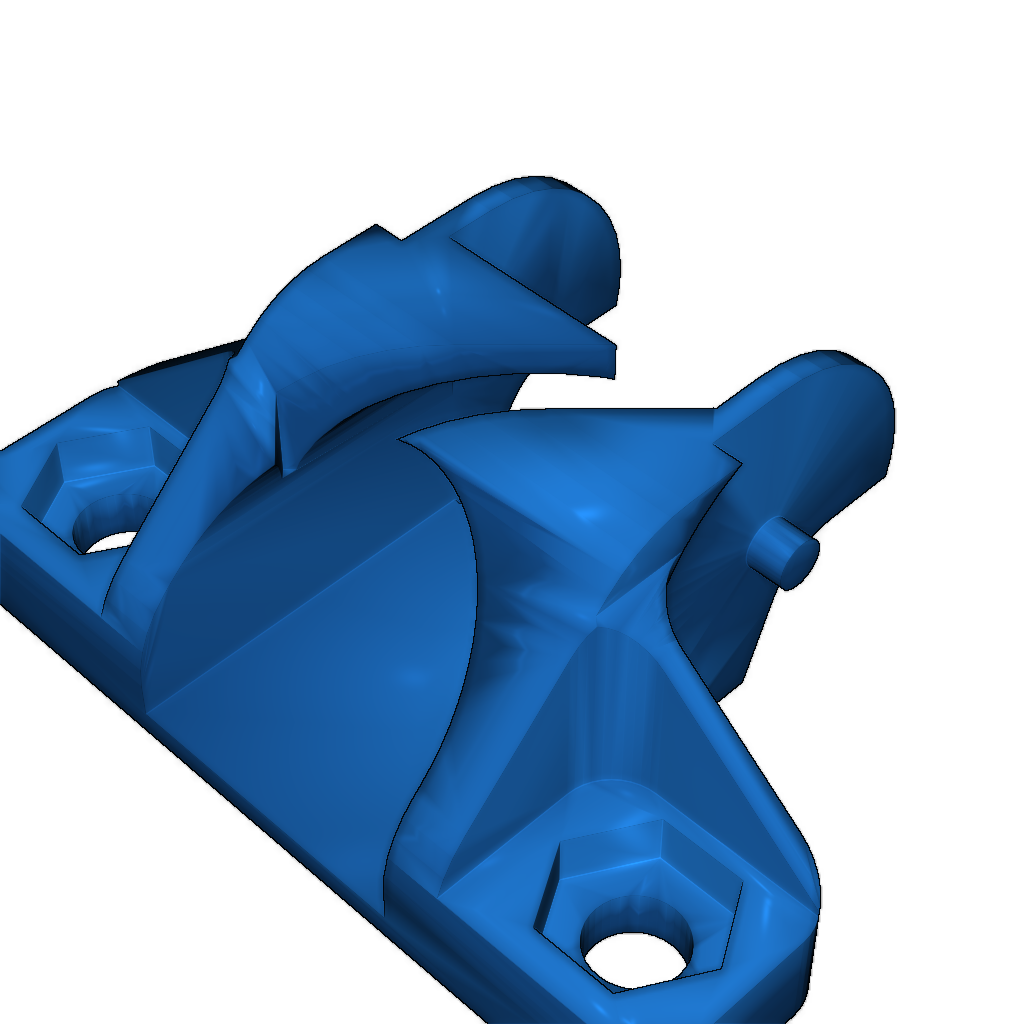 Открытая цепь для кабелей с несколькими концами