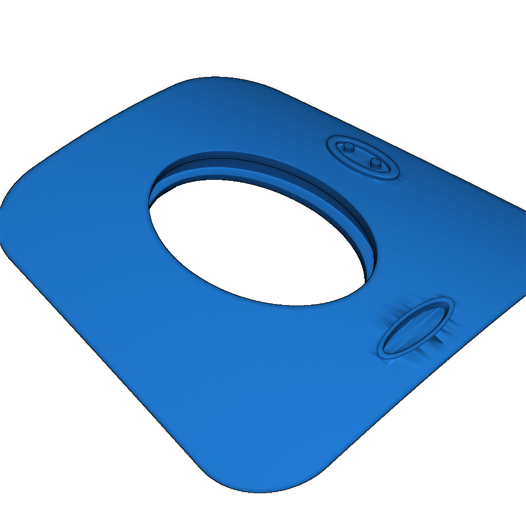 Модель Space X - Dragon 2 с открытыми дверями