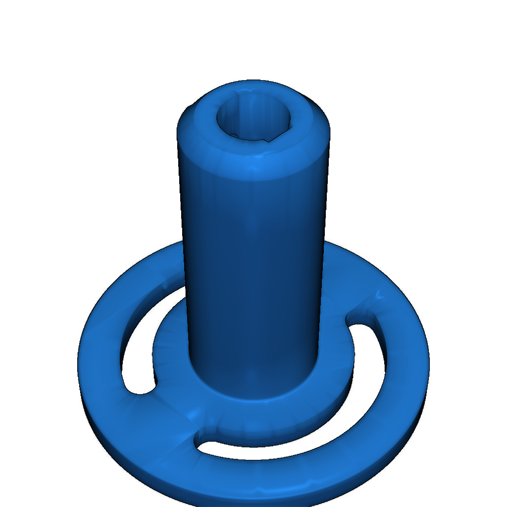 Держатель для постов с круглыми прорезями