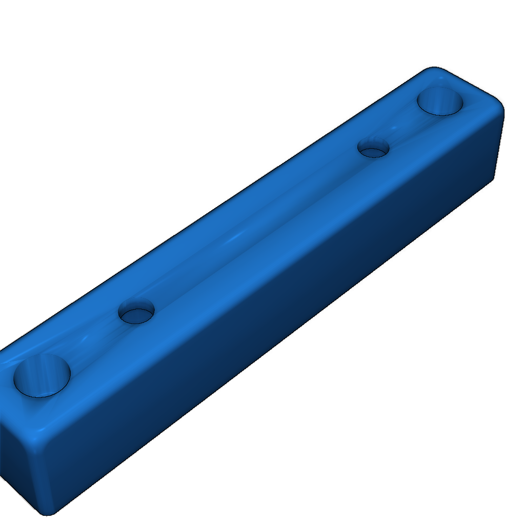 Ноги для принтера Voxel с линейным рельсом 80мм x 20мм