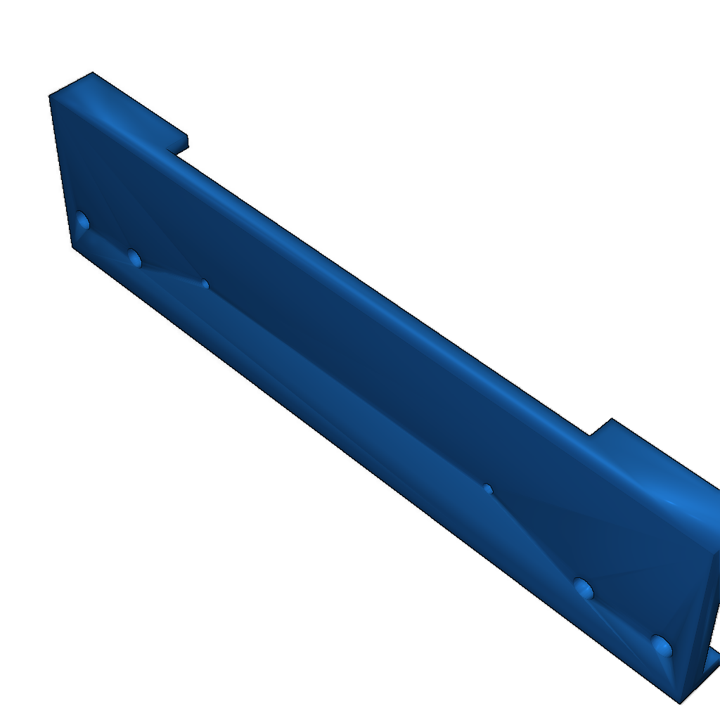 Основные детали для прицепа: Листовая рессора