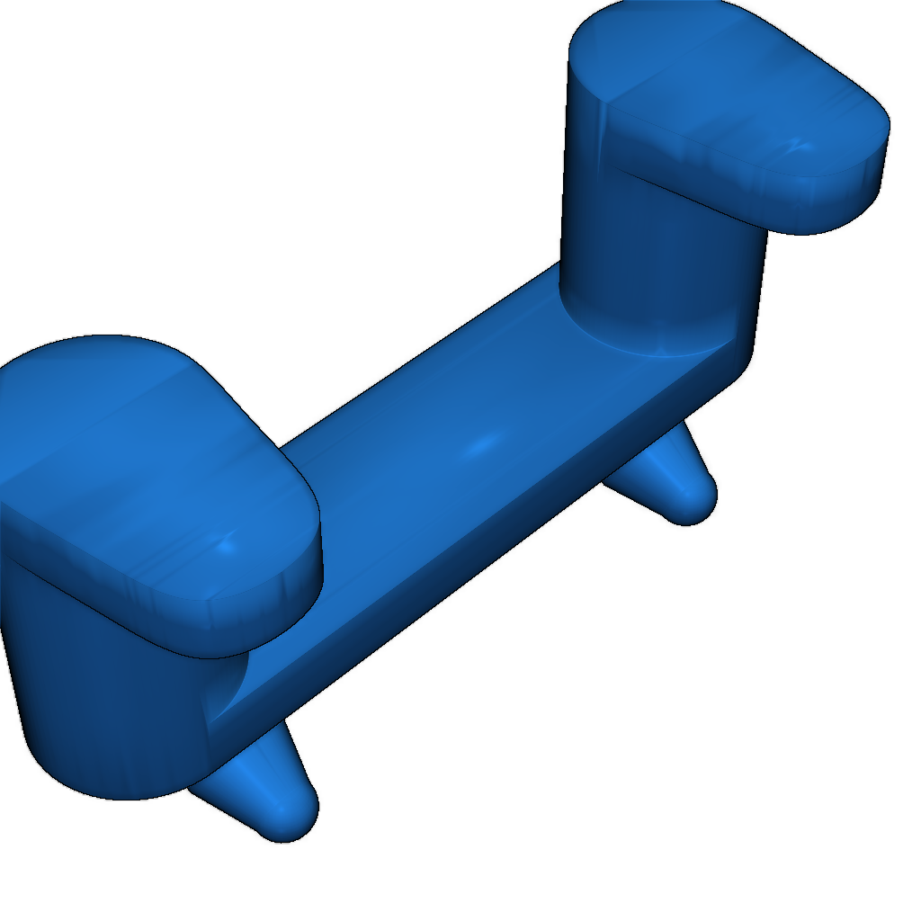 Держатель для открытых ключей на перфорированном стенде