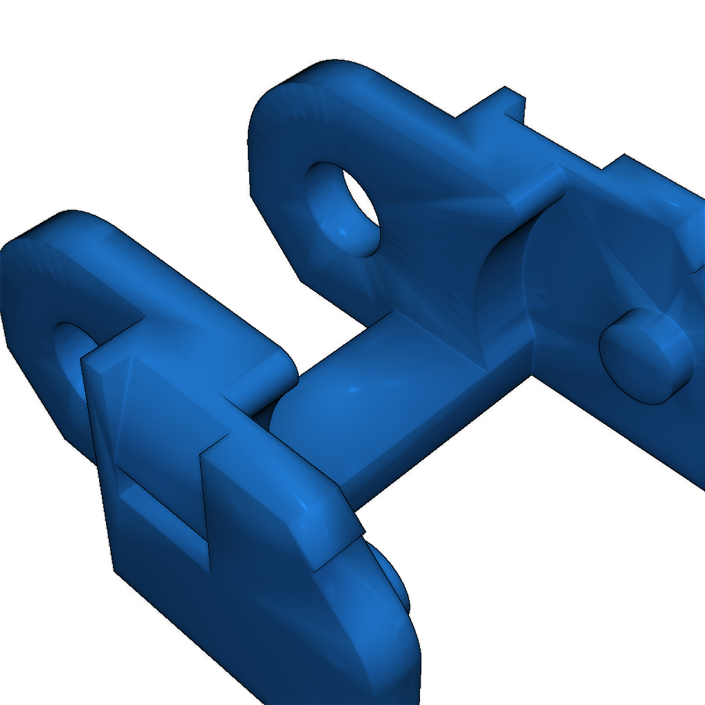 Открытая кабельная цепь с фиксирующим клипсом