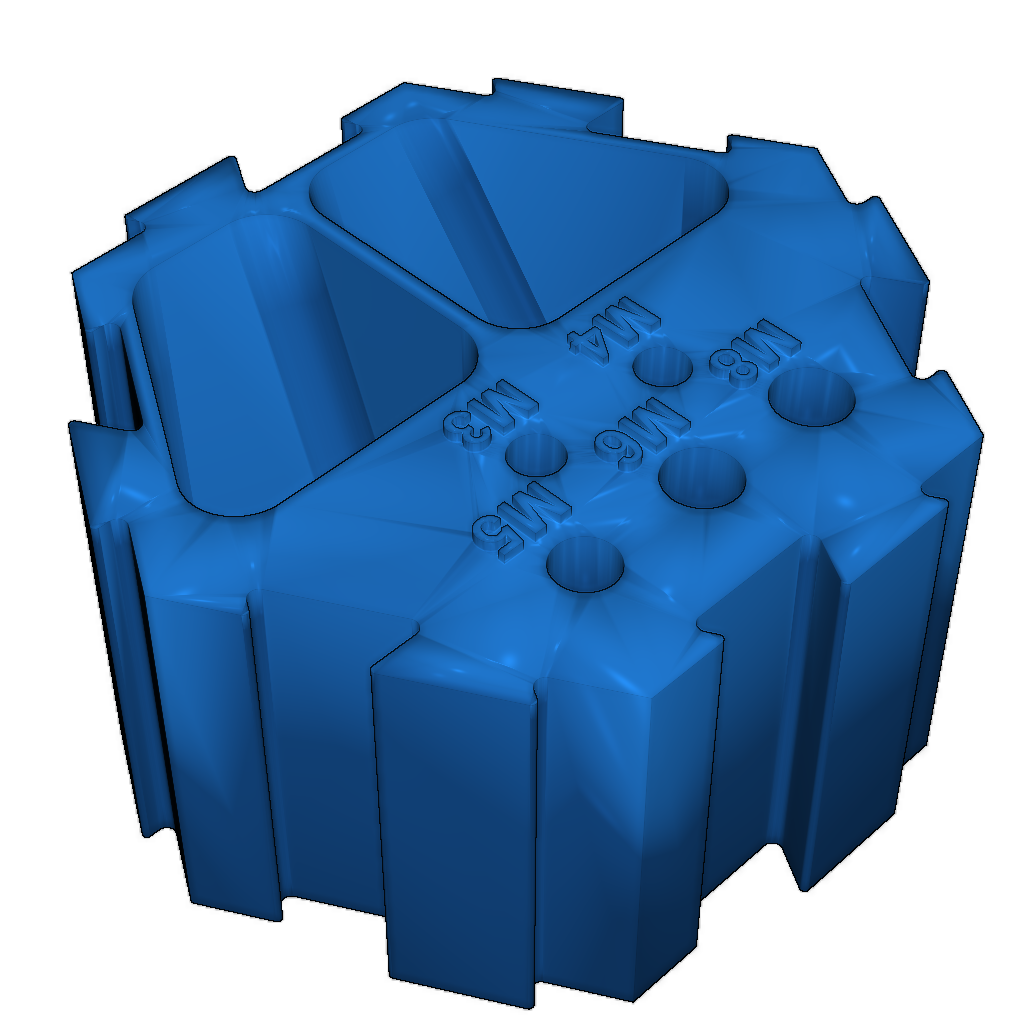 Открытые шестиугольные контейнеры