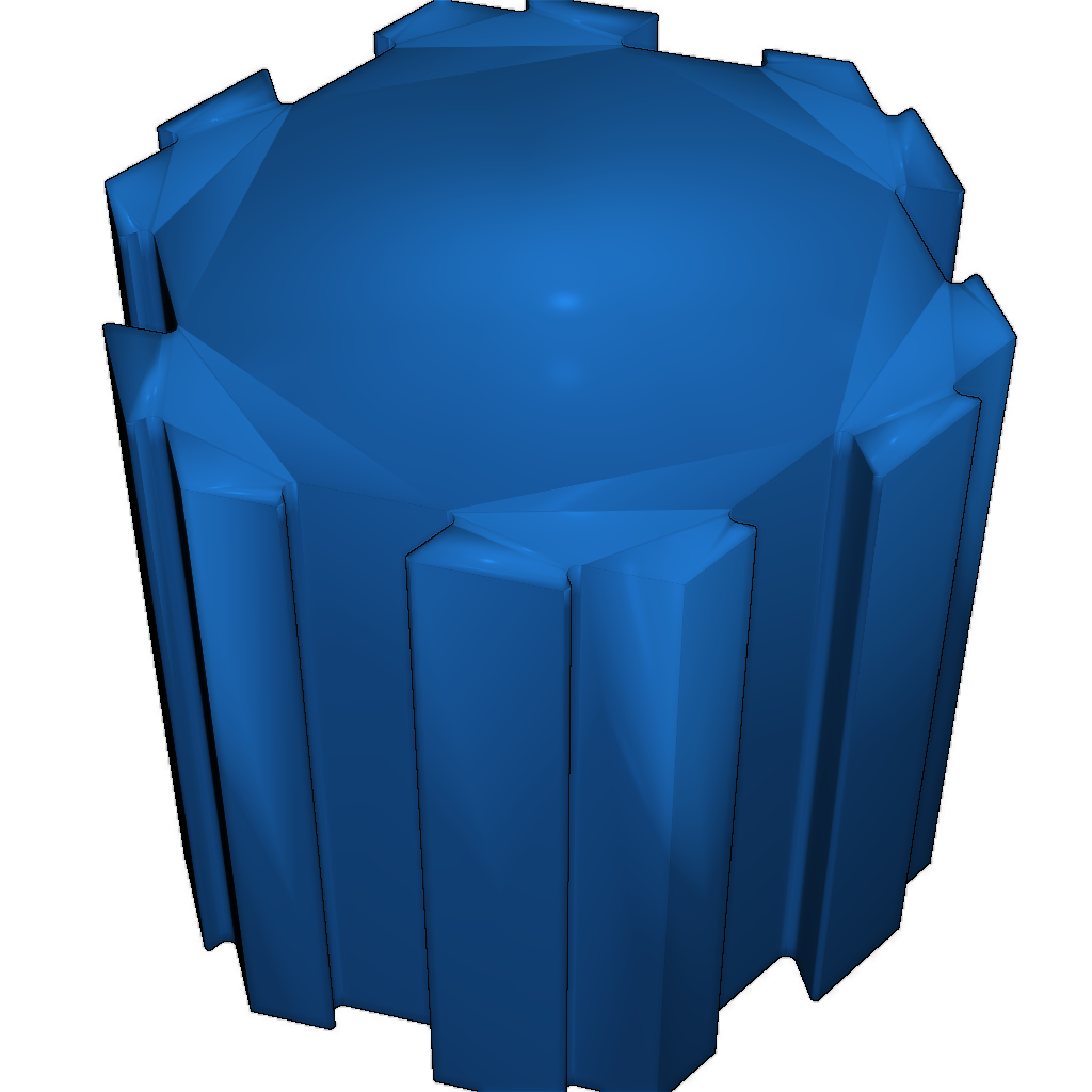 Открытые шестиугольные контейнеры