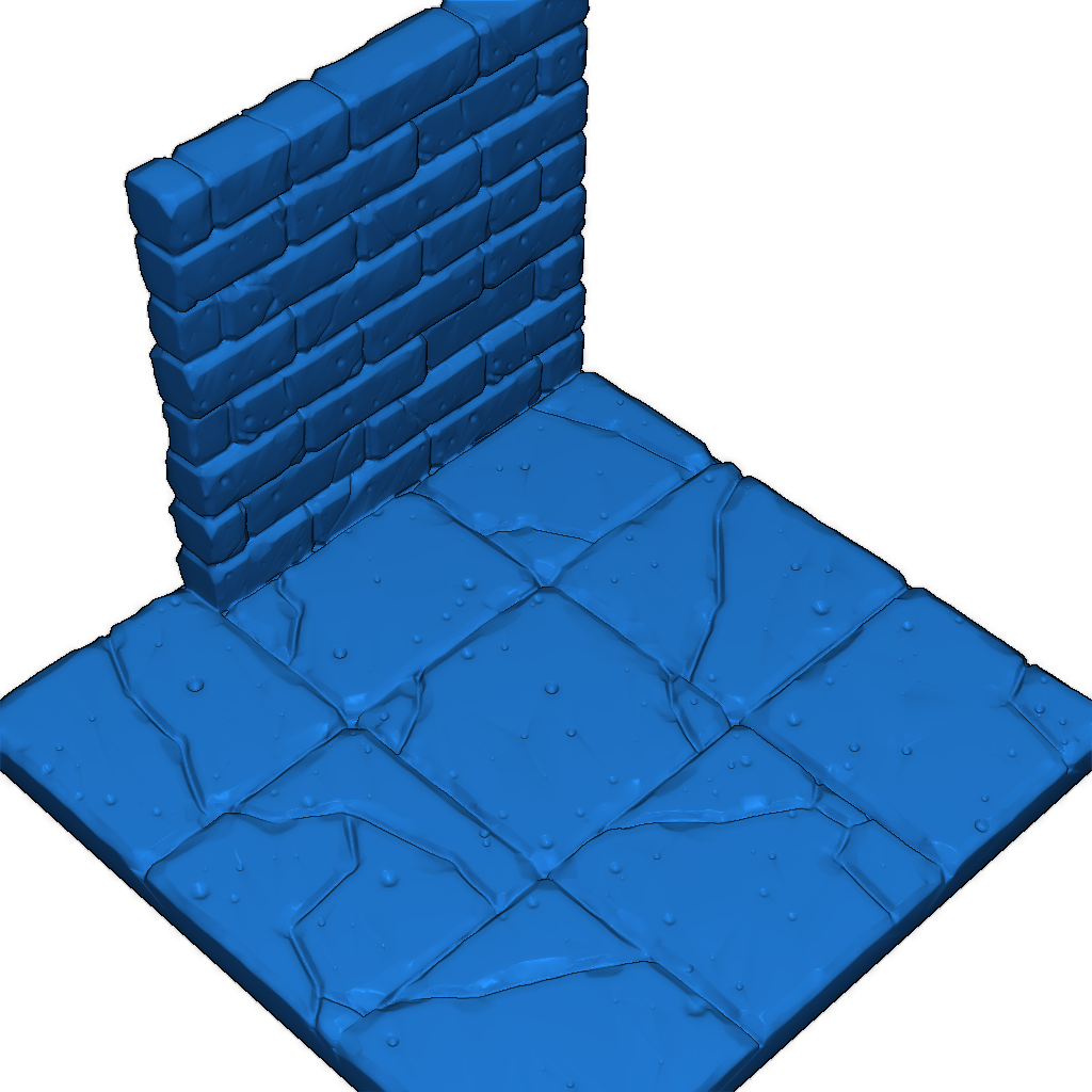 Tilescape™ DUNGEONS Открытые Стены (Левая и Правая)