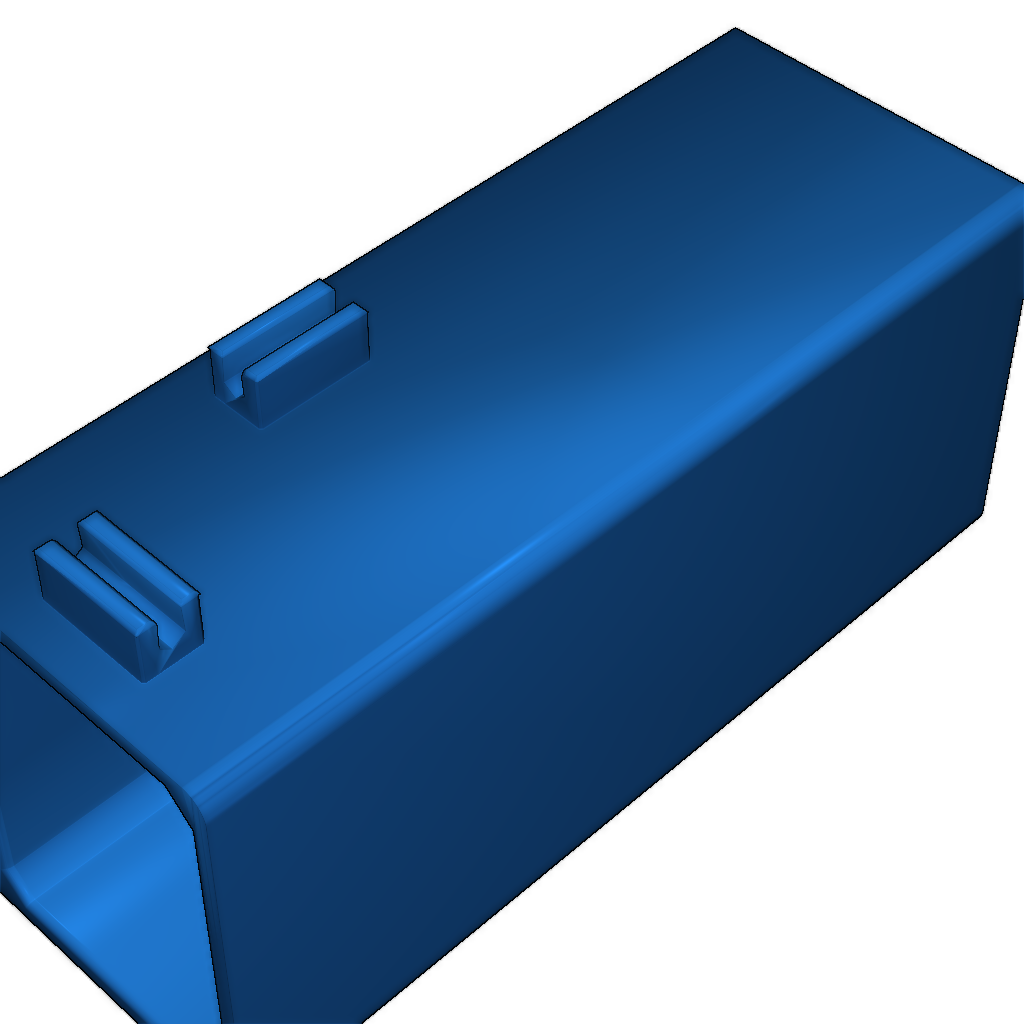 Компактная вертикальная настенная коробка для инструментов