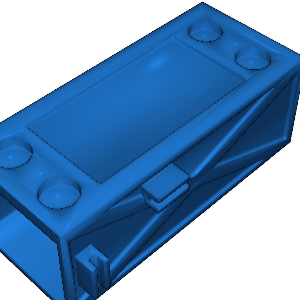 Компактная вертикальная настенная коробка для инструментов