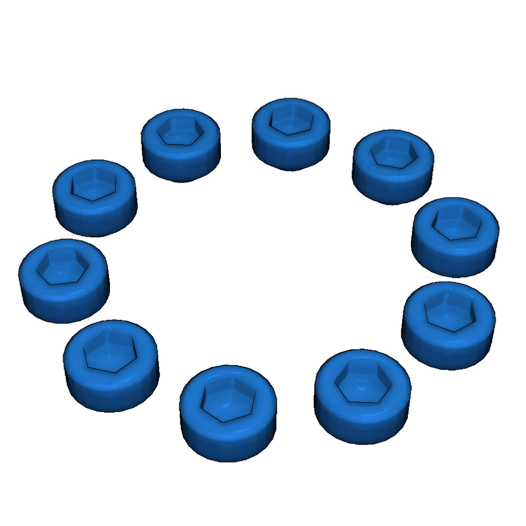 Центральная заглушка колес Great Wall M2/M4 в стиле 'пуля'