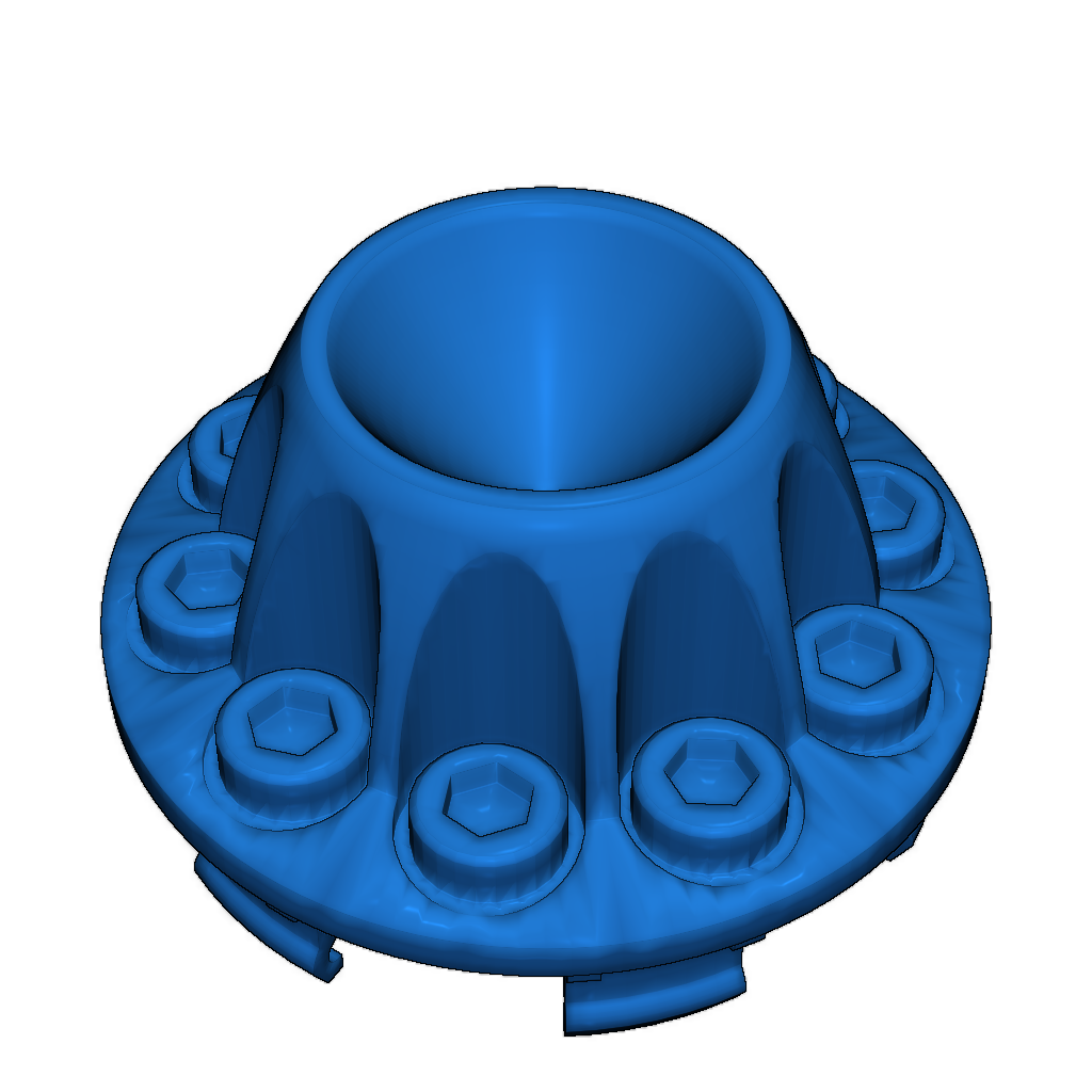 Центральная заглушка колес Great Wall M2/M4 в стиле 'пуля'