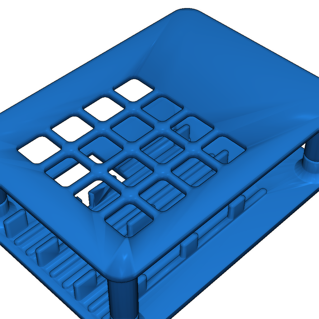 Конфигурируемый открытый корпус для Odroid XU4