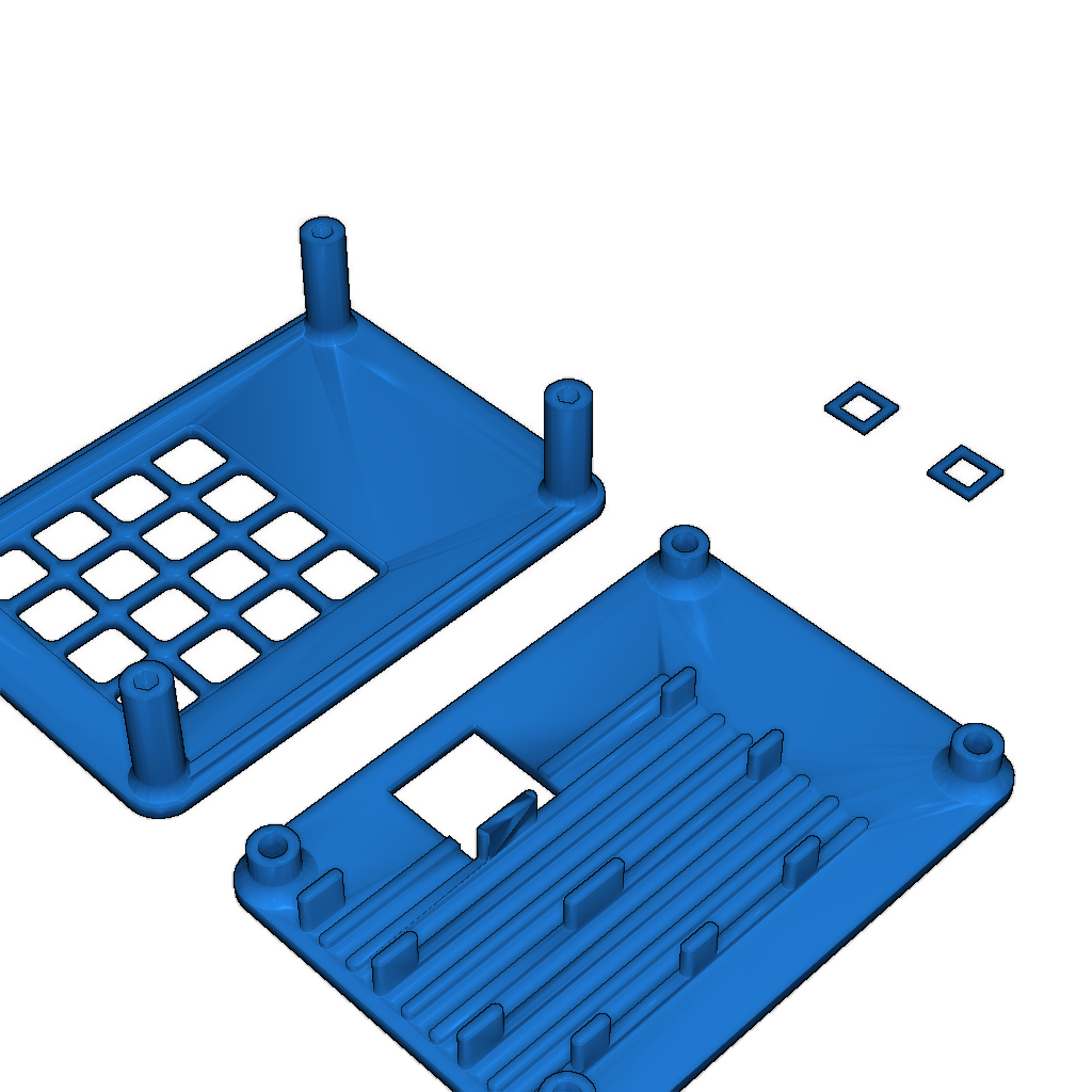 Конфигурируемый открытый корпус для Odroid XU4