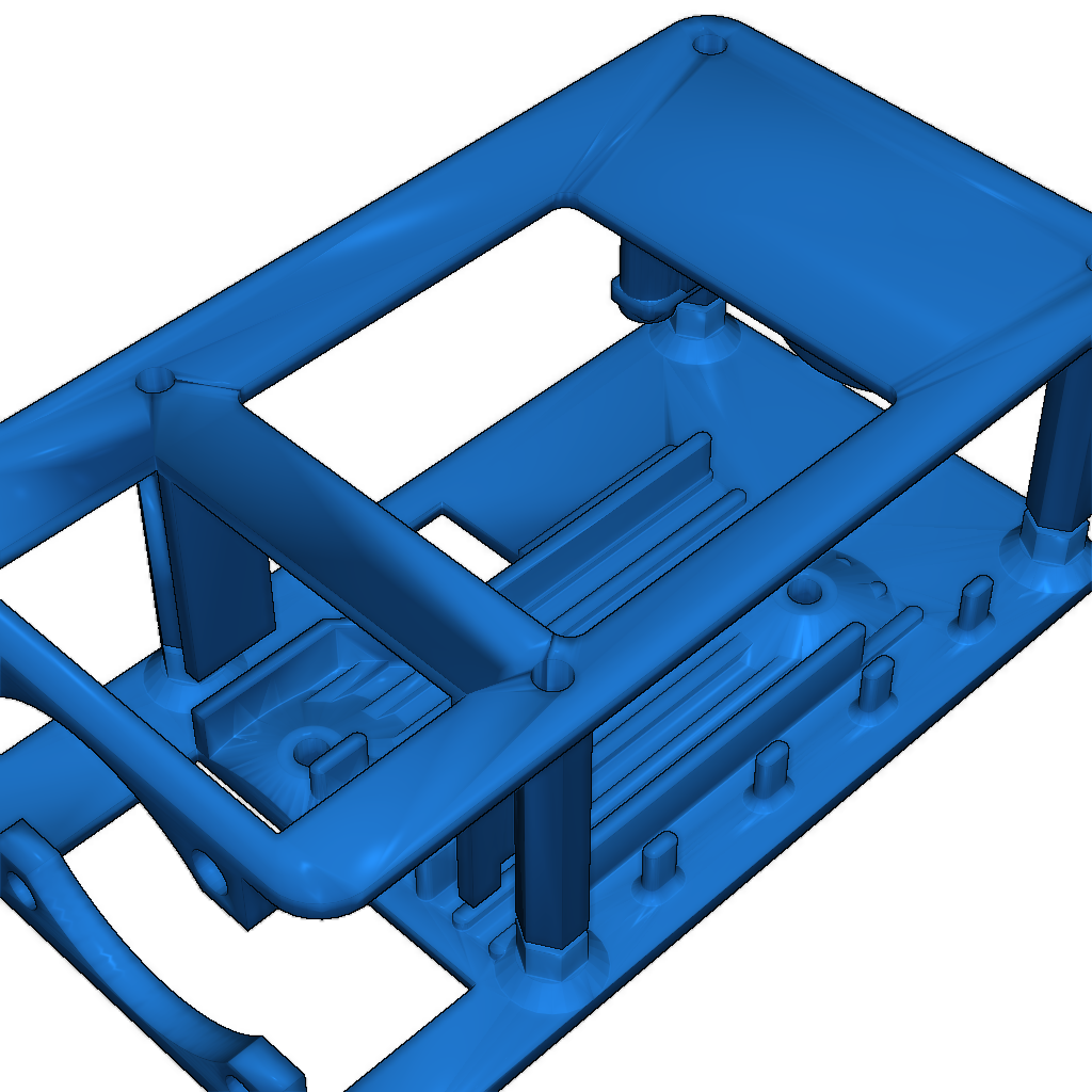 Конфигурируемый открытый корпус для Odroid XU4