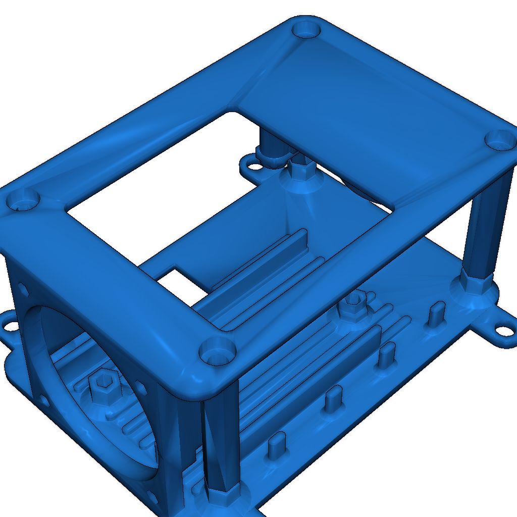 Конфигурируемый открытый корпус для Odroid XU4