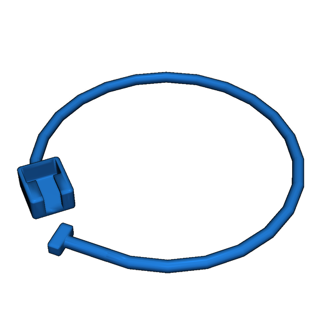 Ключница с застежкой