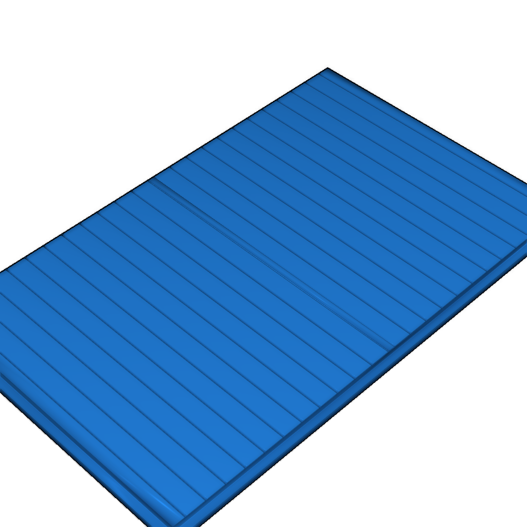 Двухдосочный открытый вагон для садовой железной дороги 16мм