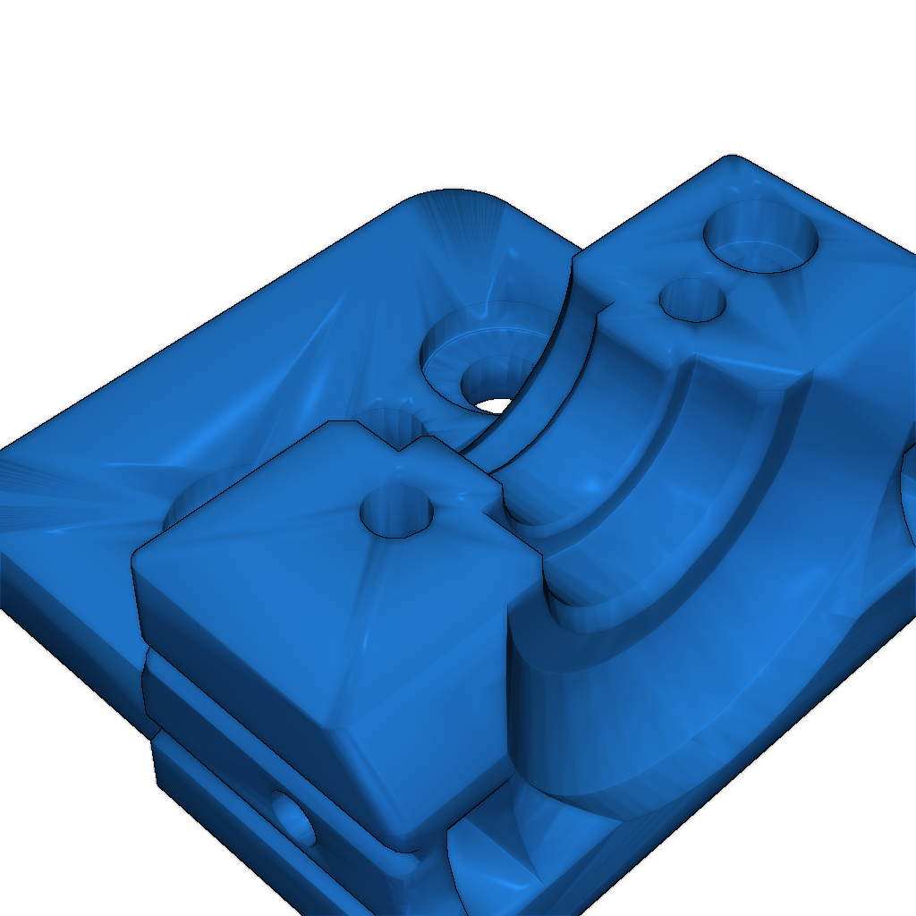Модульное крепление e3D V6 для Mini Gantry