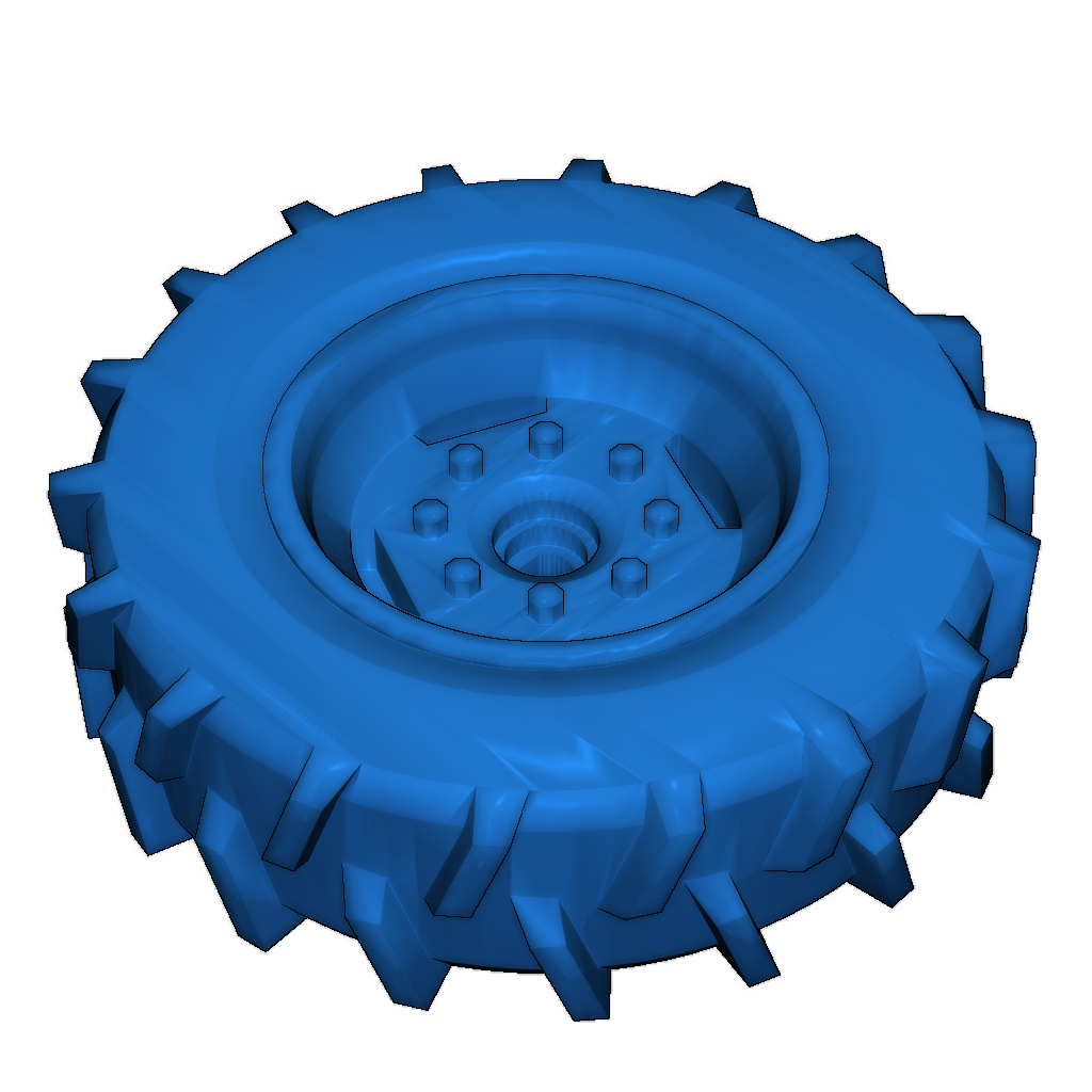 Комбинированные колеса для трактора Open RC