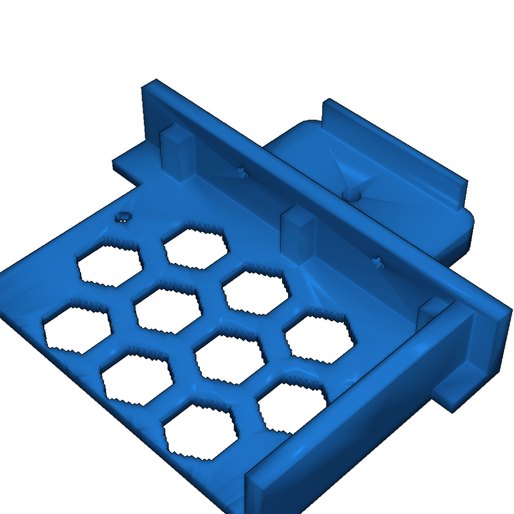 Открытая рама для майнинга 2020 с экструзией и 3D-печатными частями